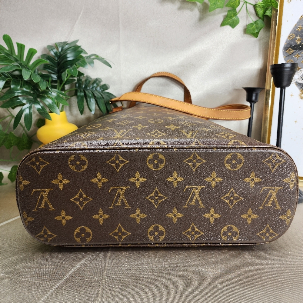 Louis Vuitton Brown Monogram Tote - Picture 5 of 16
